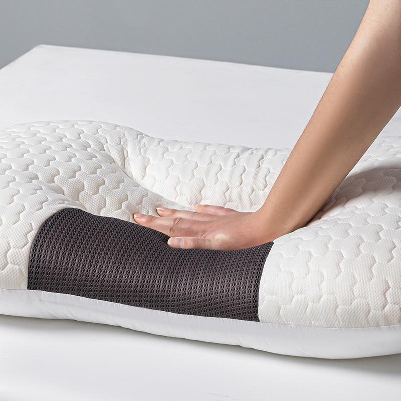 Latex Neck Pillow To Help Sleep, Cervical Vertebra Pillow, Home Male Student Dormitory Pair, Single Whole Head