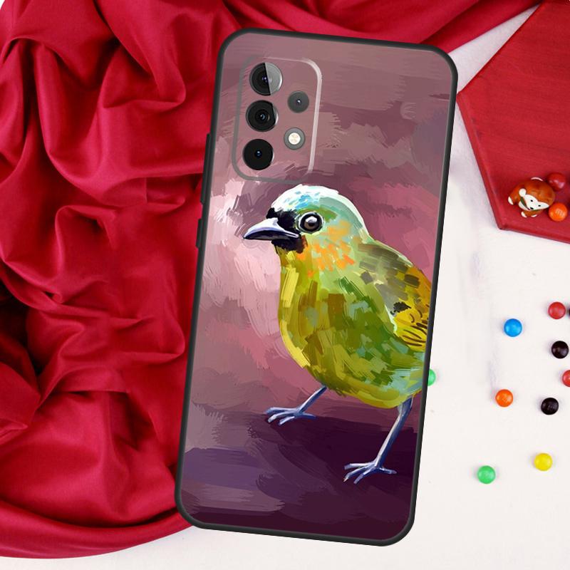 Lovely Birds Hummingbird For Samsung Galaxy A52 A32 A22 A54 A14 A16 A26 A36 A56 A55 A35 A05 A06 A15 A53 A33 A13 Case