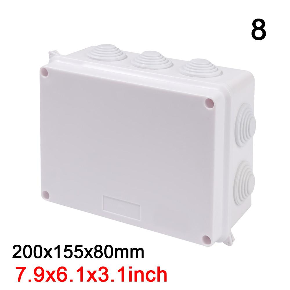Outdoor IP65 Connection Cable Branch Electric Control Boxes Junction Box Indoor Wire Shell Power Case