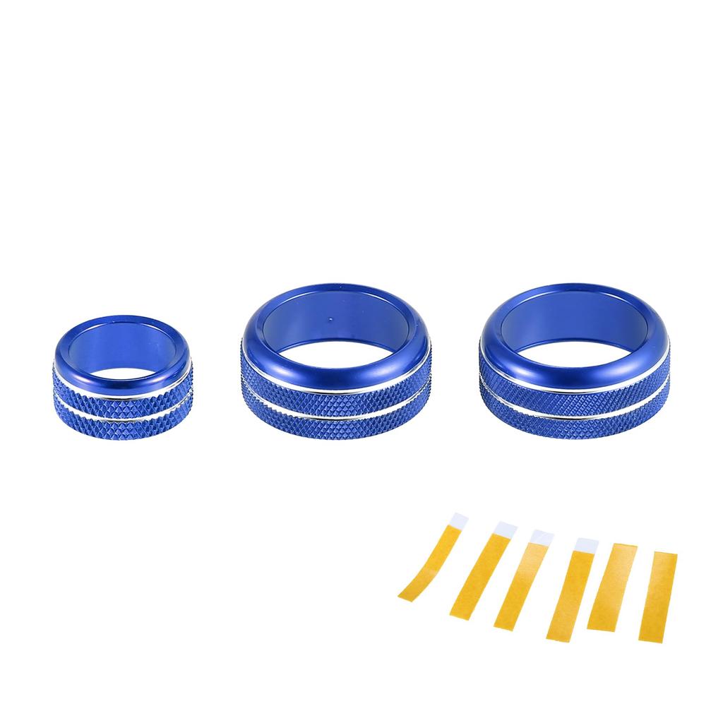 Hihaha AC Air Conditioner Radio Volume Control Switch Knob Cover Ring for Toyota Supra