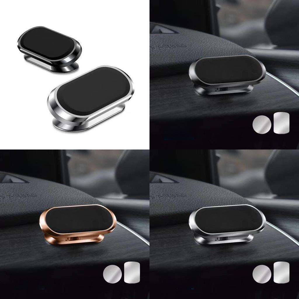 Universal Car Phone Holder Magnetic Mount With Alloy Material For Navigation And Driving Comfort