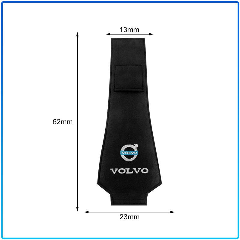 1/2pcs Car Accessories Seat Headrest Protective Covers For Volvo Rdesign XC90 S60 XC60 V70 S80 S40 V50 V40 V60 C30 S70