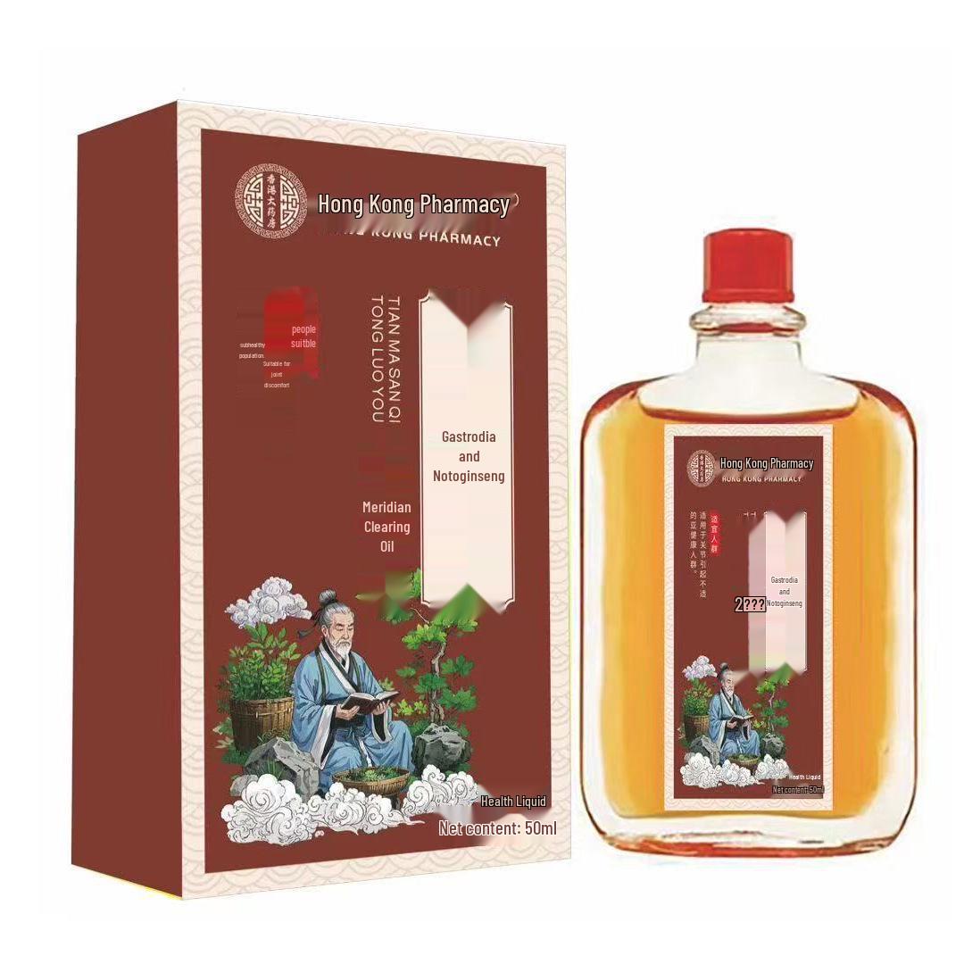 Gastrodia Elata & Notoginseng Meridian Massage Oil