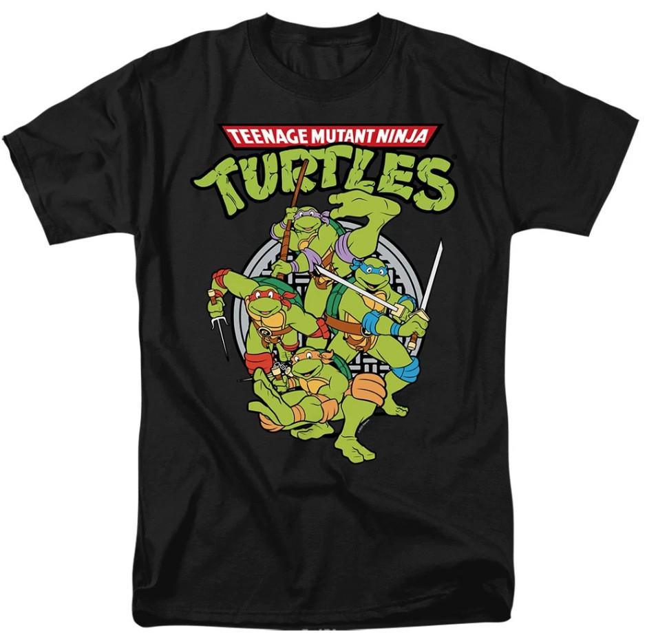 Teenage Mutant Ninja Turtles - Tmnt Group - Adult Unisex T-Shirt - Black M