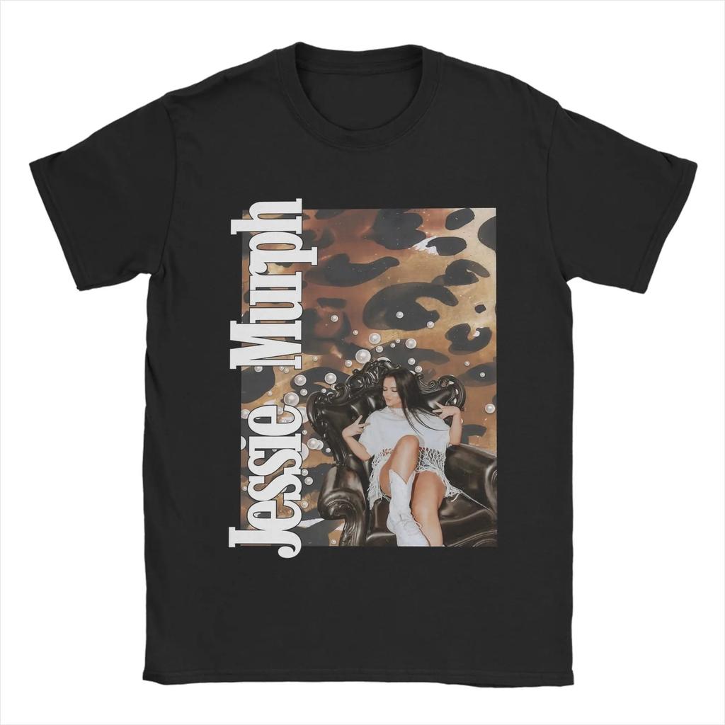 Mens Womens Retro Jessie Murph Hysteria Tour 2026 Shirt Cotton Graphic Printed Tee Shirts Top Clothing