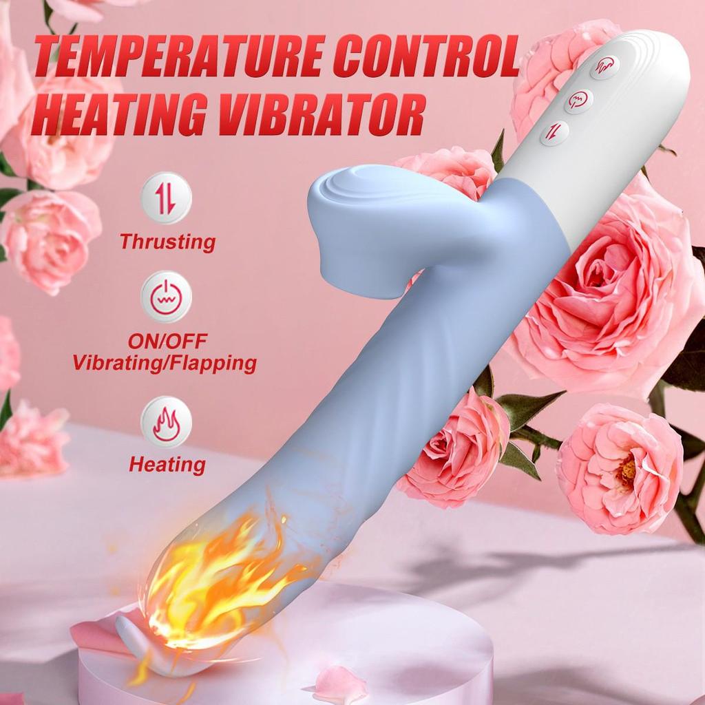 R340 Telescopic Vibrator Wand for Female G-Spot Stimulation and Massage