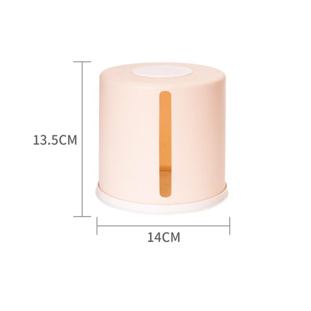Cylinder Paper Towel Box Plastic Napkin Holder New Roll Tissue Box Household Use