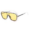 Premium Sense One-Piece Double Beam Sunglasses Men'S Trend Sunglasses Sunshade Uv Protection Sunglasses
