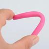 Hand-Knitted Rainbow Soft Grip Aluminum Crochet Hook Set with Yarn Needle