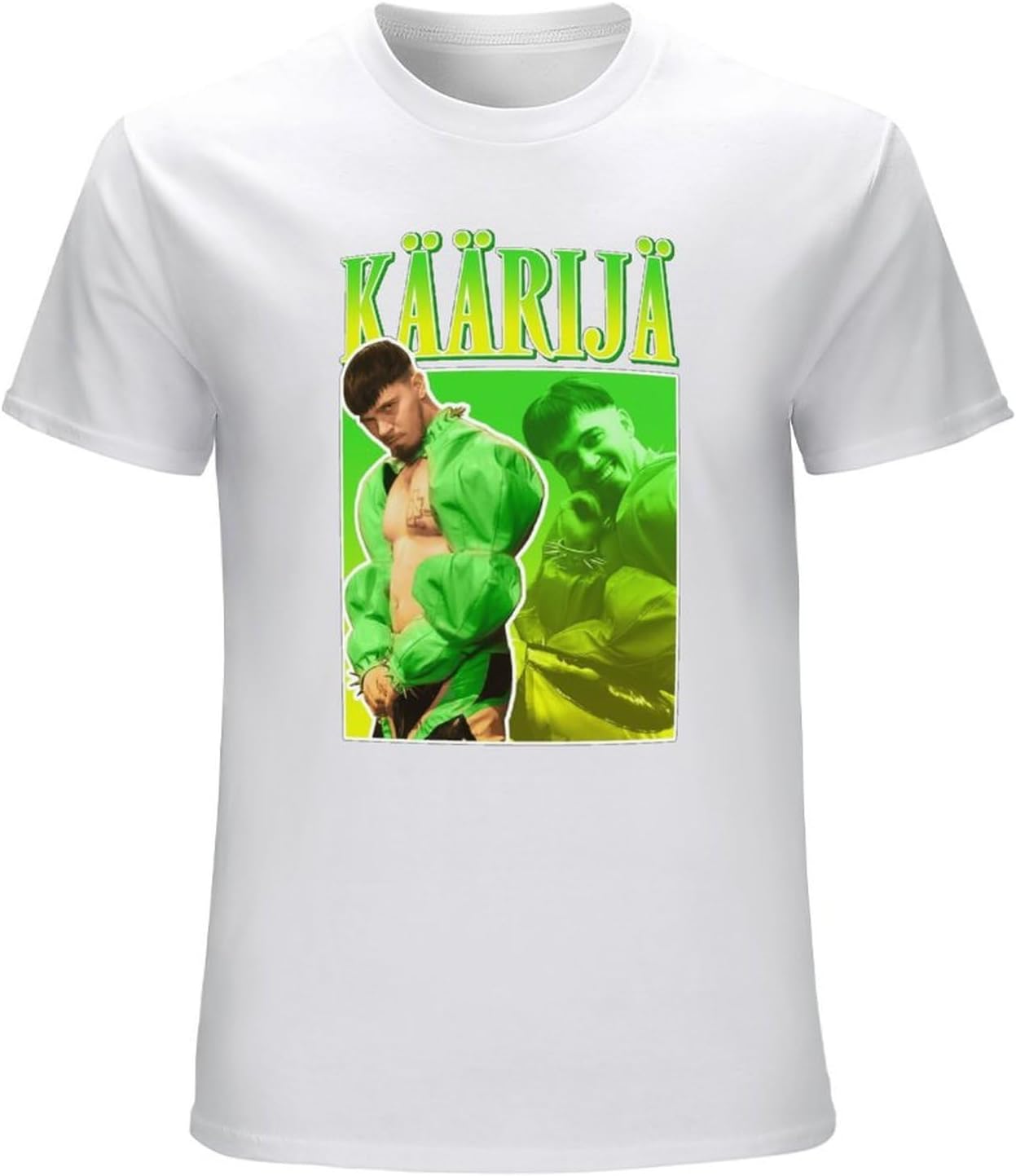 Käärijä Cha Cha Cha Men s T-Shirt Unisex Mens Tees 3XL белый