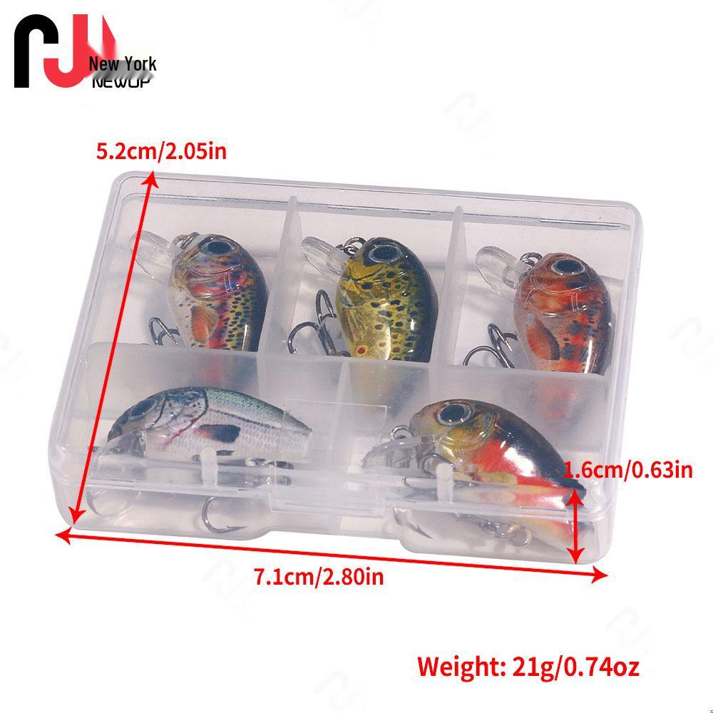 Outdoor Mini Lure Set: Little Fatty Simulated Bait for Cross-Border Fishing