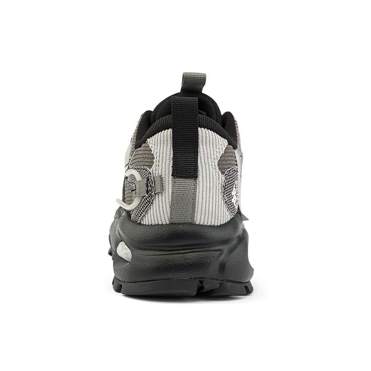 Kappa Fabric Synthetic Leather TPU Comfortable Daily Wrap Low-Top Dad Shoes Unisex Sneaker Black K0CW5MM95-990