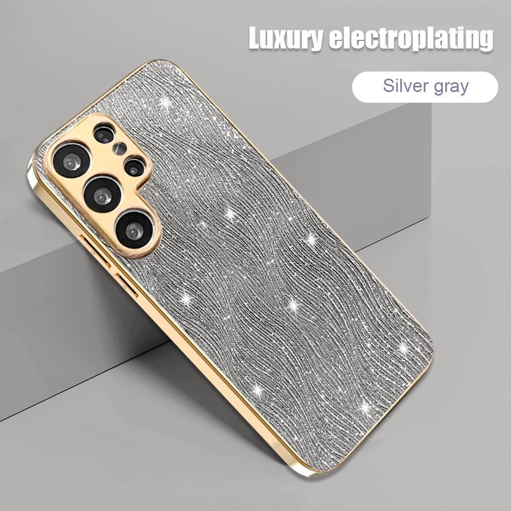 Electroplate TPU Phone Case For Samsung Galaxy S25 Egde S25 S24 S23 Ultra Plus S23 FE S24 FE 5G Cover Camera Shockproof Cases
