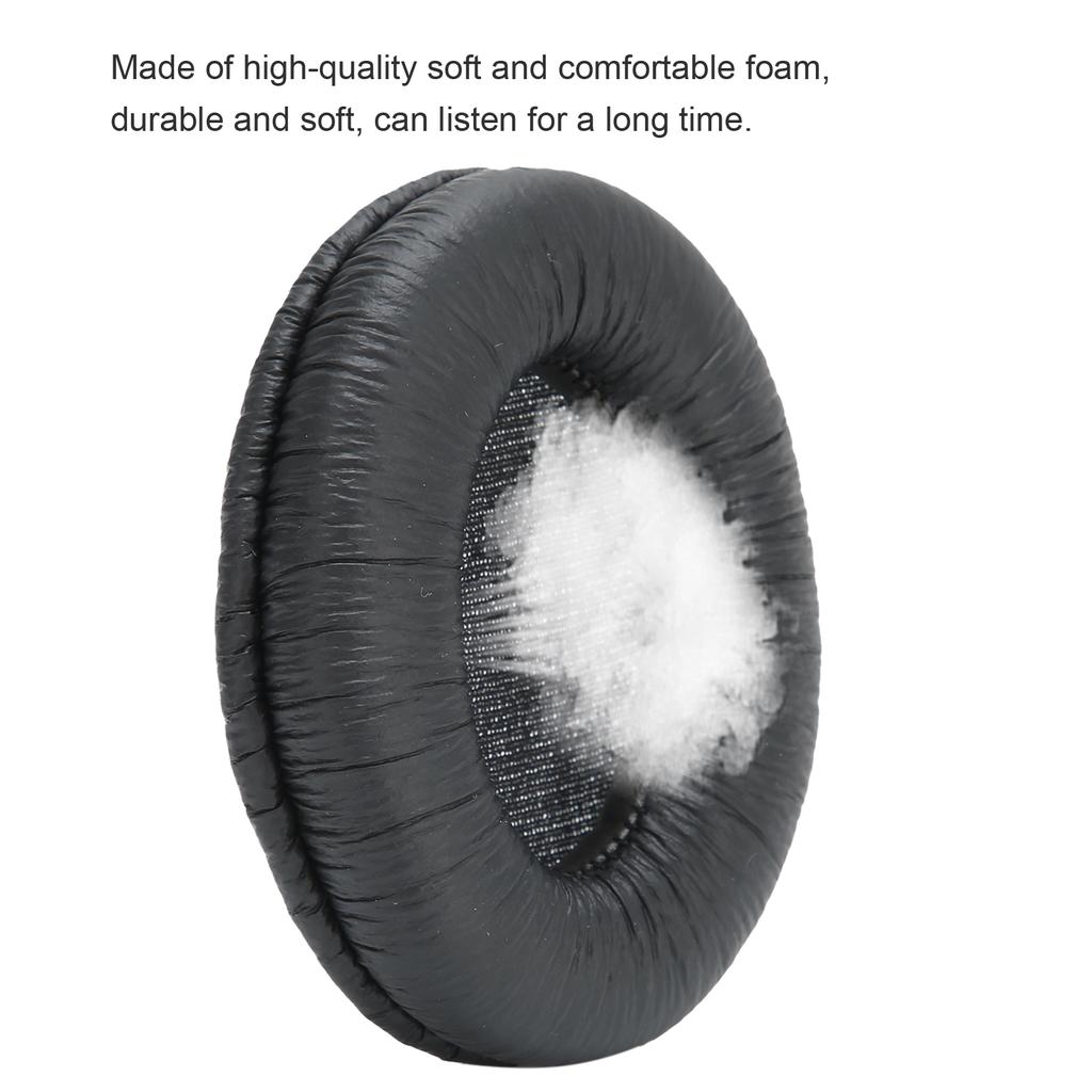 Ear Cushions Replacement Headset Earpad Cover for   MDRNC60 MDRD333 DR 50 Headphone(Black )