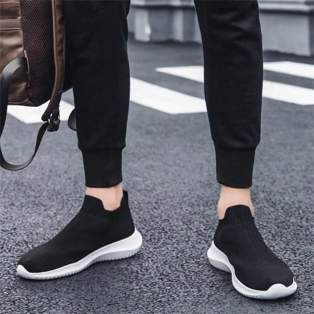 Fashion Slip-ons Number 37 Casual Tennis Loafers Outdoor Men Boots Shoes Men's Black Sneakers Sport Shooes Badkets Overseas