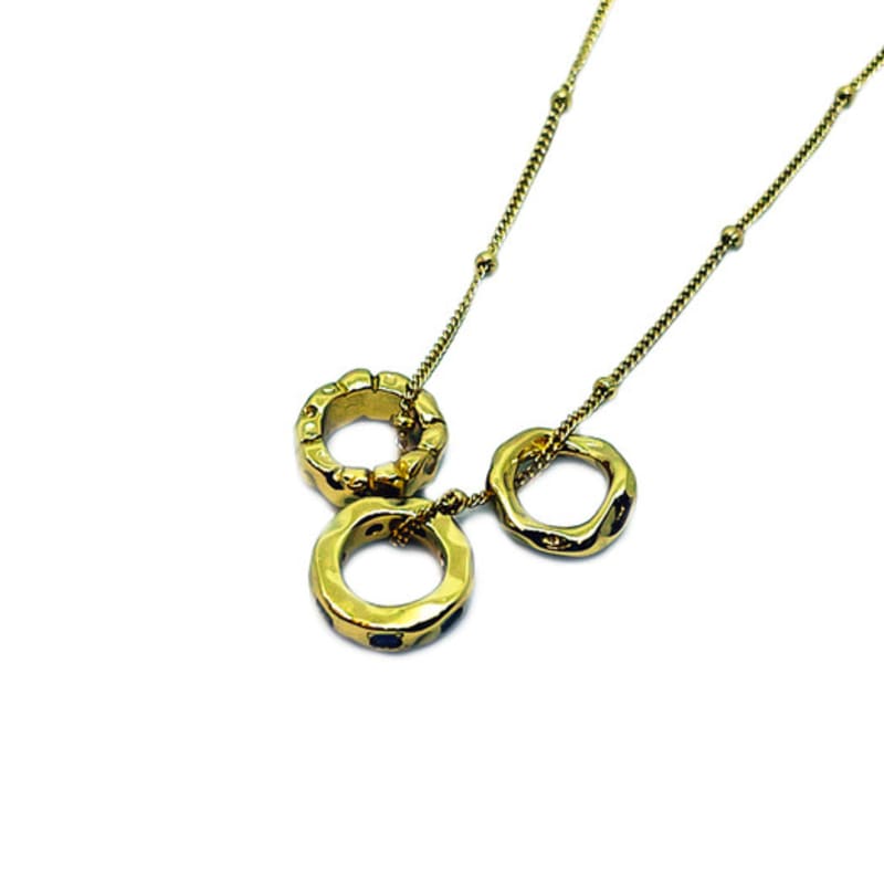 ONEENOUGH Glow Pourin` Rings Necklace