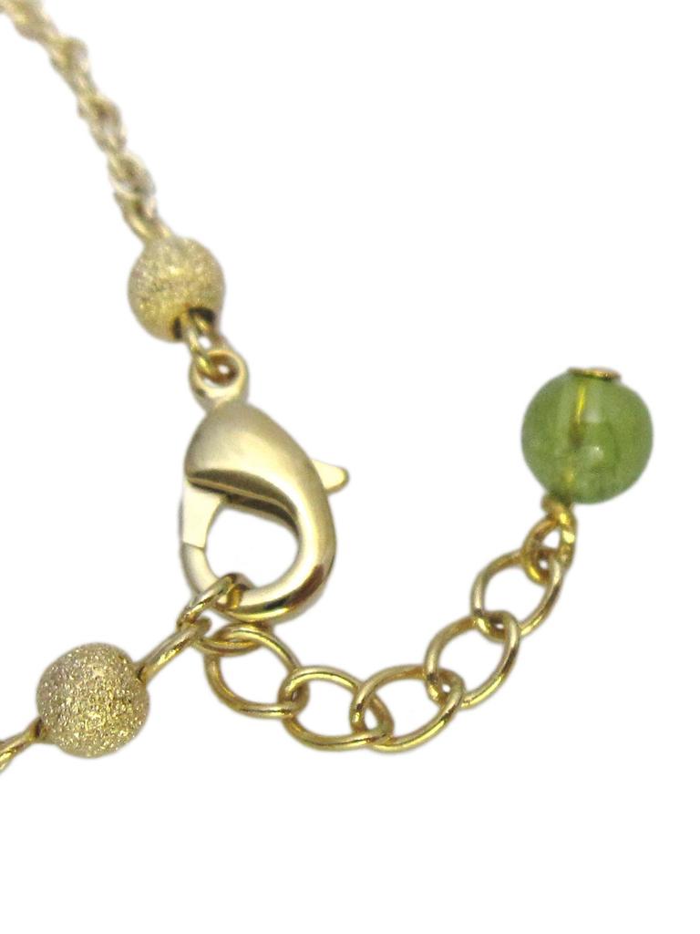 AC218 Peridot Refreshing Green Natural Power Peridot [Cherry] Necklace, Stone, Stone,