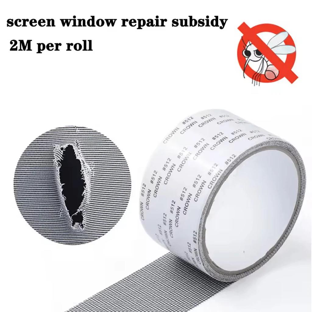 Ruban de réparation étanche pour moustiquaire facile à appliquer – Gardez les moustiques dehors avec notre patch en maille anti-insectes auto-adhésif