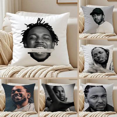 K-Kendrick L-Lamar SINGER Kissenbezug Anti-Milben Unsichtbarer Reißverschluss Schlafsofa
