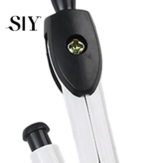 Metal Structure Compass 2-in-1 Set with Automatic Pencil Geometry Drawing Tool for Precision Instrument Students Office Precise Portable Storage