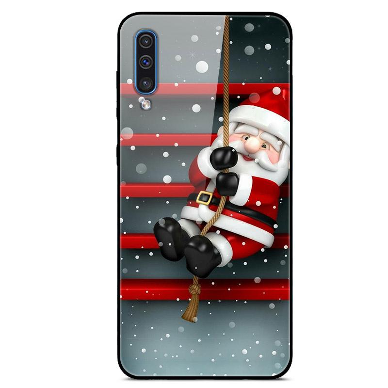 6.4" For Samsung Galaxy A30s A51 A50 Case A 30s Glass Back Cover Case For Samsung A30s A50 A70 A51 Case A 30 s A 51 Case Bumper