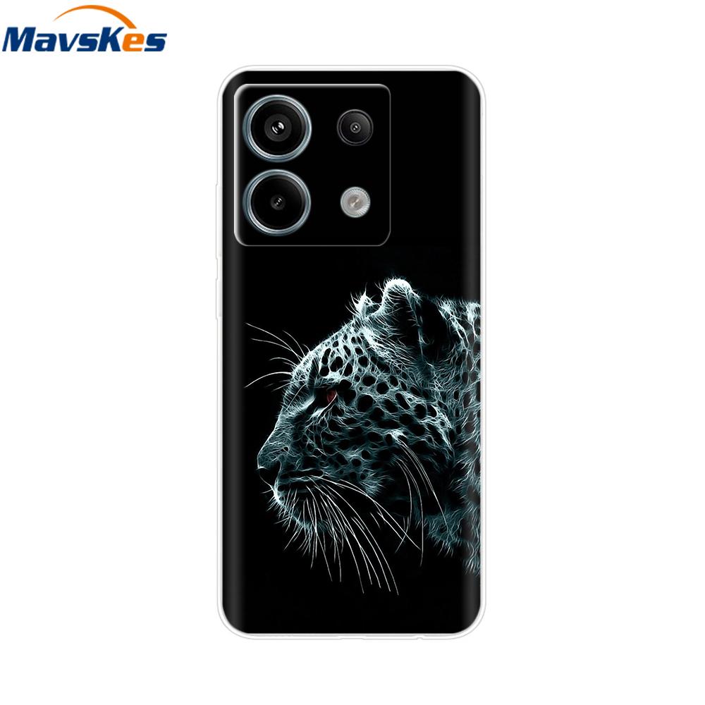 For Redmi Note 13 Pro 4G 5G Fundas Cover TPU Silicon Protective Case For Xiaomi Redmi Note13 13Pro Phone Clear Back Cover Bumper