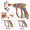 High Pressure Street-art-themed Washer Water Gun for Car Cleaning Hose Connector For Karcher Nilfisk Lavor Bosch