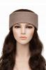 Classic Warm Acrylic Headband for Women' Youth Ears Smooth Melange Beige