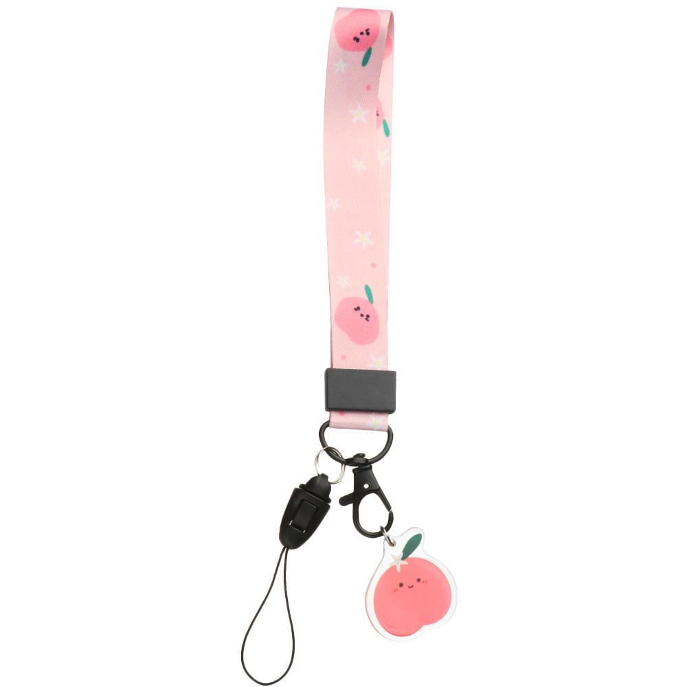 Pendant Keychain Phone Case Hanging Cord Wrist Strap Cute Fruit Lanyard Keychain Wrist Rope Phone Strap Lanyard Lariat Lanyard