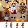 Santa Claus Snowman Tree Pendant Cloth Christmas Decoration Creative Merry Christmas Ornament  Home