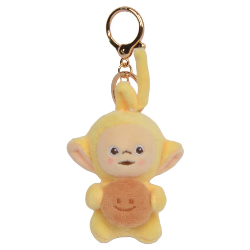 

Тост Пресс Телепузики Звук Плюшевая Игрушка Подвеска Сумка Декоративный Брелок Мягкий жёлтый