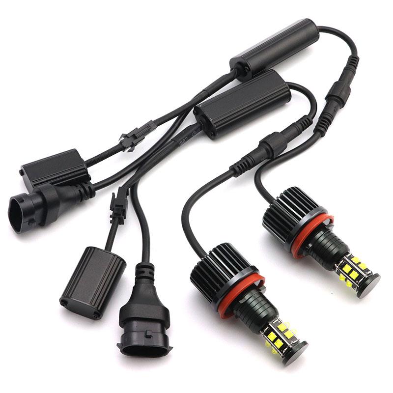 2x240W 6000K Lampe LED Angel Eyes Marker Glühbirnen Für BMW E81 E82 E87 E88 E90 E92 M3 e93 E60 E70 X5 E71 X6 X6M E89 Z4 2007-UP