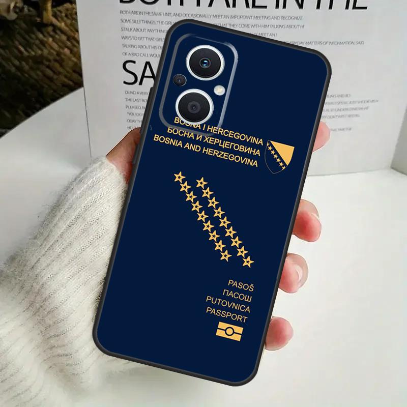 Bosnia Flag Case For OPPO Reno 8 7 6 5 4 Lite 8T 5Z 4Z 10 11F OPPO Find X5 X6 Pro X2 Neo X3 Lite Cover