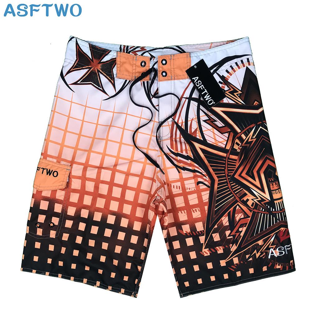 2023 Men's Quick-Dry Surfing Plaid Beach Shorts - Four Colors