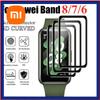 Xiaomi Protective Soft Glass For Huawei Watch Fit 2 Smartwatch Screen Protector Film For Huawei Bnad 8 6 7 Pro Honor Band 6 Cover Strap