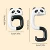 Travel Portable Plastic Bag Cute Animal Hook For Hanging Decorative Table Purse Bag Hooks Wall Hanger Holder Handbag Hanger