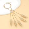 1PC European and American jewelry, Gothic Halloween chain finger bracelet, personalized tapered fringed nail back chain