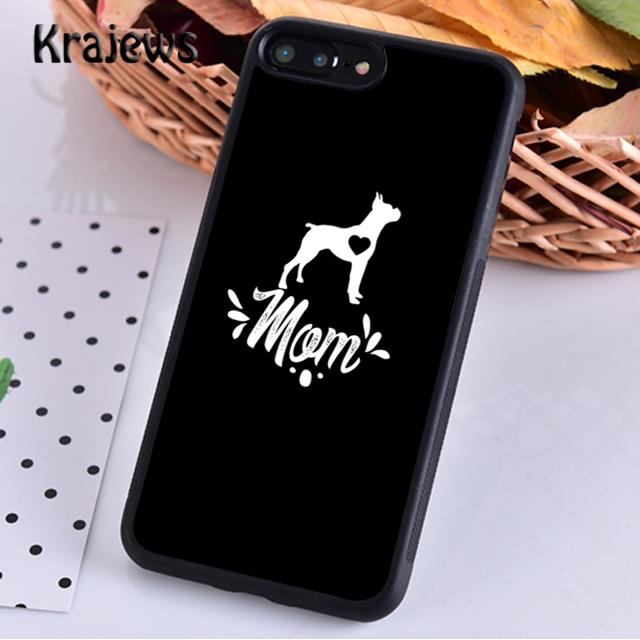Cute Boxer Dog For iPhone 17 Air 16 Phone Case Cover 15 14 Plus 12 13 Pro Max Coque Shell Fundas