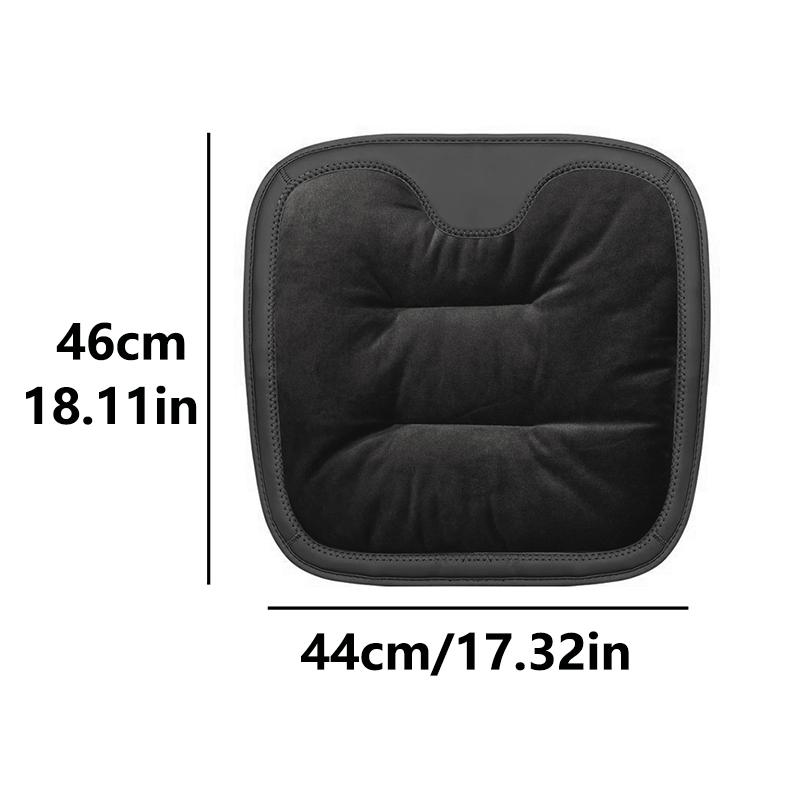 Ergonomic Comfortable flannel Car Seat Cushion, Enhances Comfort & Support, Ideal for Office Chairs, Home Desks, Long Car Drives