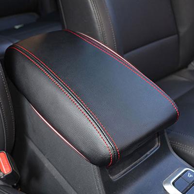 Custom Fit Car Armrest Cover Microfiber Leather For Hyundai Tucson 2015 2016 2017 2018 Center Console Protector Case