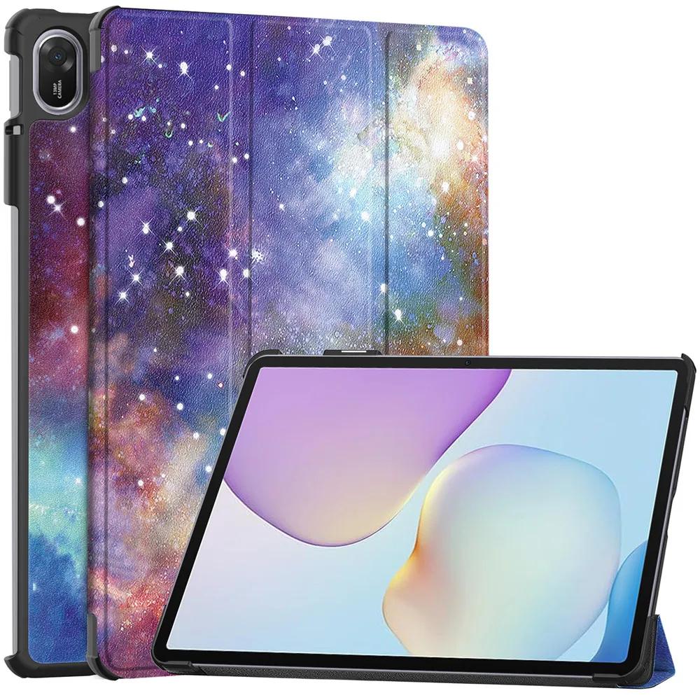 For Huawei MatePad 11.5 Case Magnetic Tri-Folding PU Leather Flip Stand Funda TXZ-W09 11.5" Tablet Cover With Auto Sleep