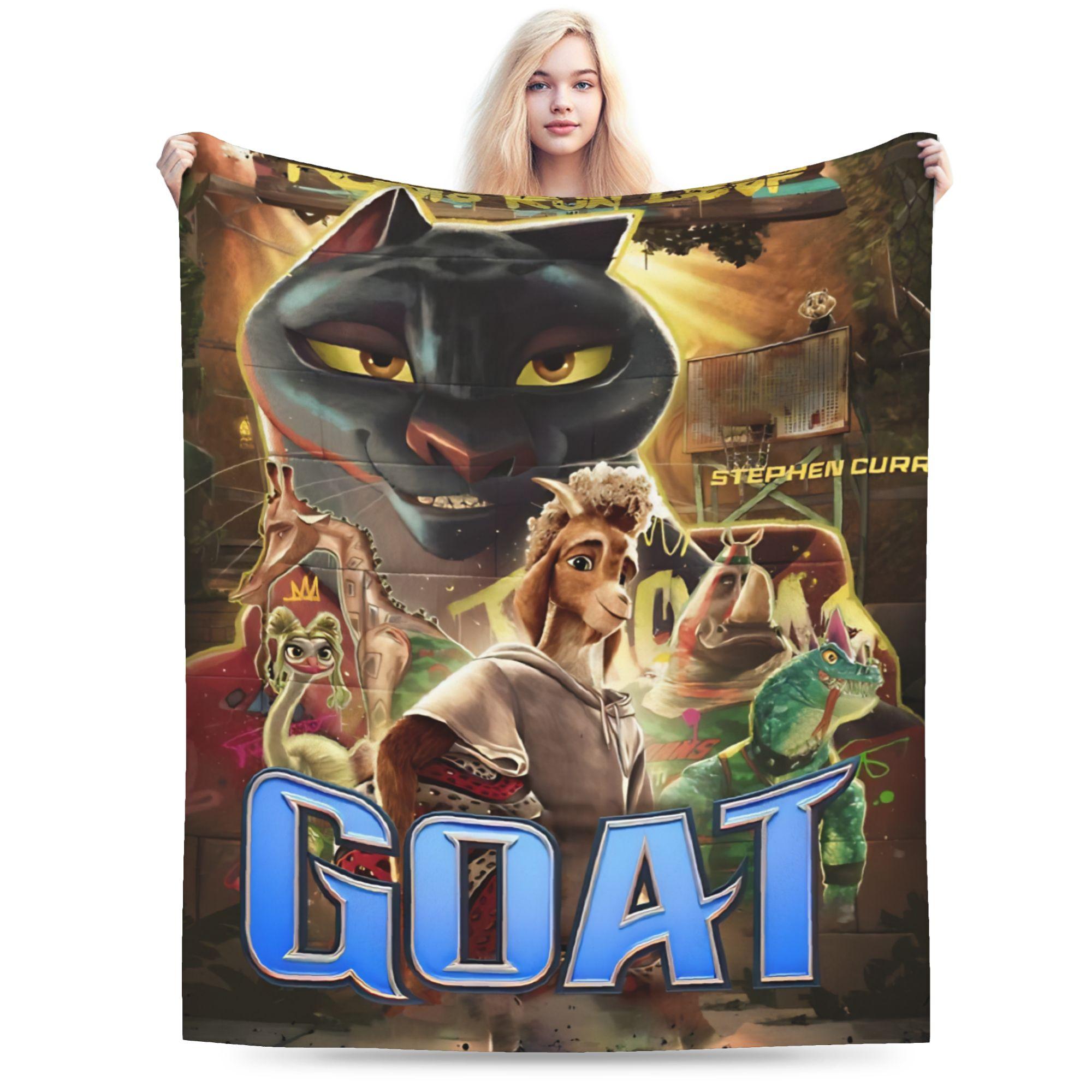 

GOATed Will Harris basketball cartoon Blanket Multi-size Cozy and Lightweight Throw Blankets for Sofa Couch and Bed 75x90cm