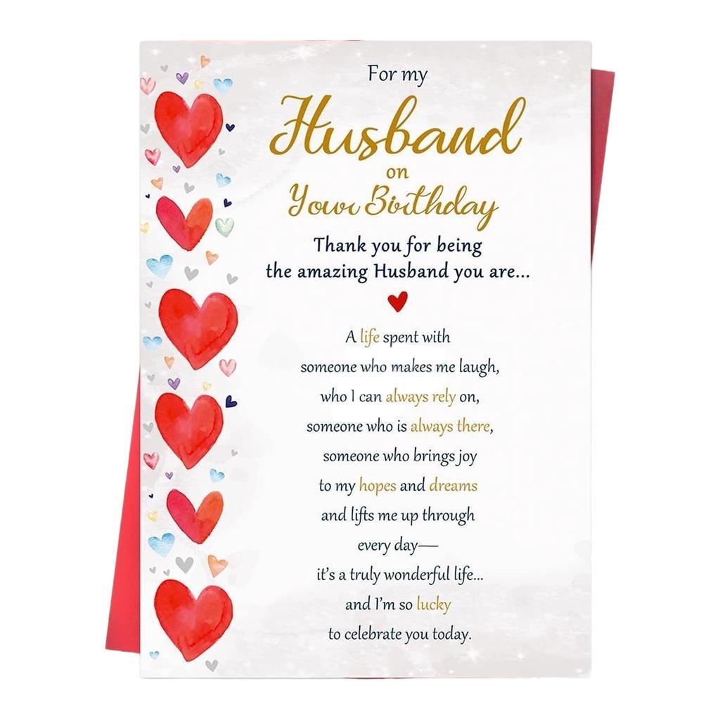 Fun Birthday Card Gift Birthday Card For Husband Or Wife