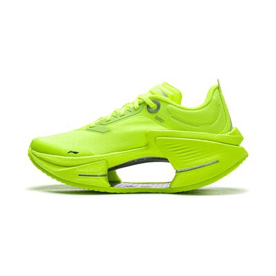 Li Ning Running Shoes Women's Low Top Neon Bright Green ARRW004-5