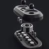 Pcs 1 Edc Owl Magnetic Metal Fidget Slider Push Spinner Antistress Hand Toy For Adult Stress Easing Gift For Kids Adults Children's Birthday Gift