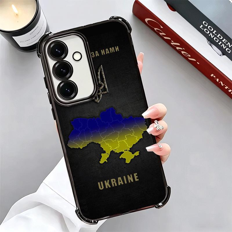 Ukraine Aesthetic Soft Phone Case For Samsung A17 A27 A07 A37 A57 A16 A56 A15 A55 A14 A54 A13 A53 A26 A36 A25 A35 A24 A34 A23 A3