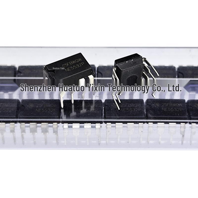 New NE5532P Dual-Channel Low Noise DIP-8 Audio Operational Amplifier IC