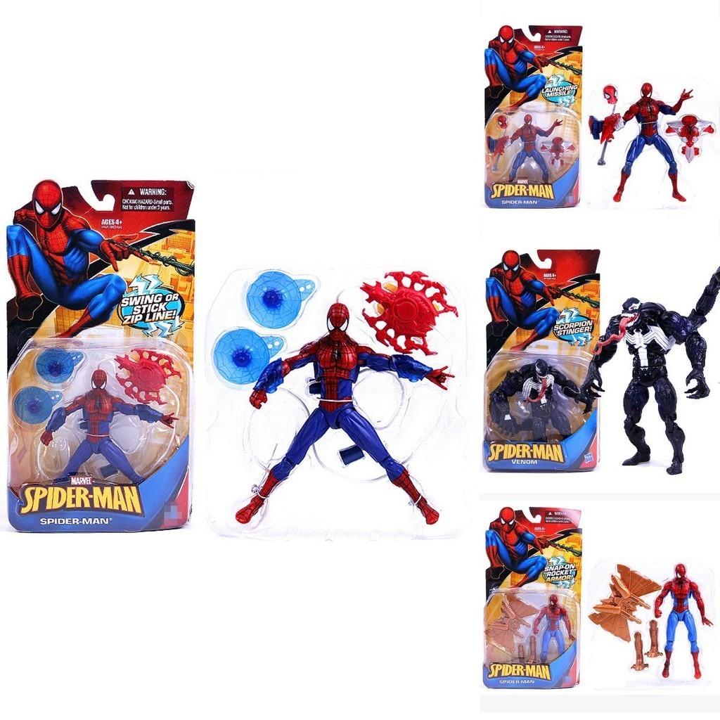 Unique Marvel Superhero Figure Toy Collection With Cool Spider Man Venom And Lizard Dolls For Holiday Gifting
