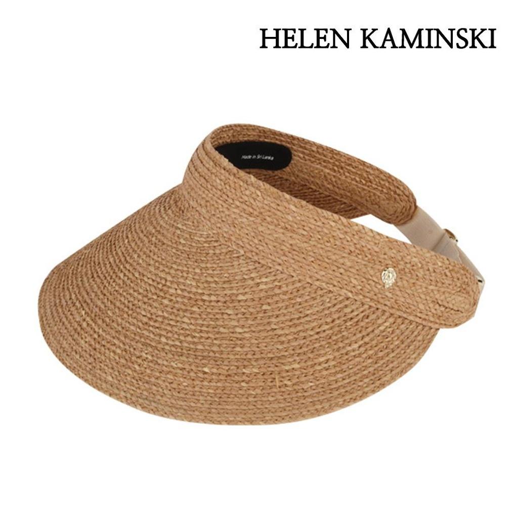 

Helen Kaminski Kirsten Sun Cap Straw Hat Nougat Visor Hat HAT50305-NU HAT50305-NU
