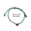 Adjustable Cord Bracelet Alloy Material Wrist Jewelry Perfect for Fashion Lovers
